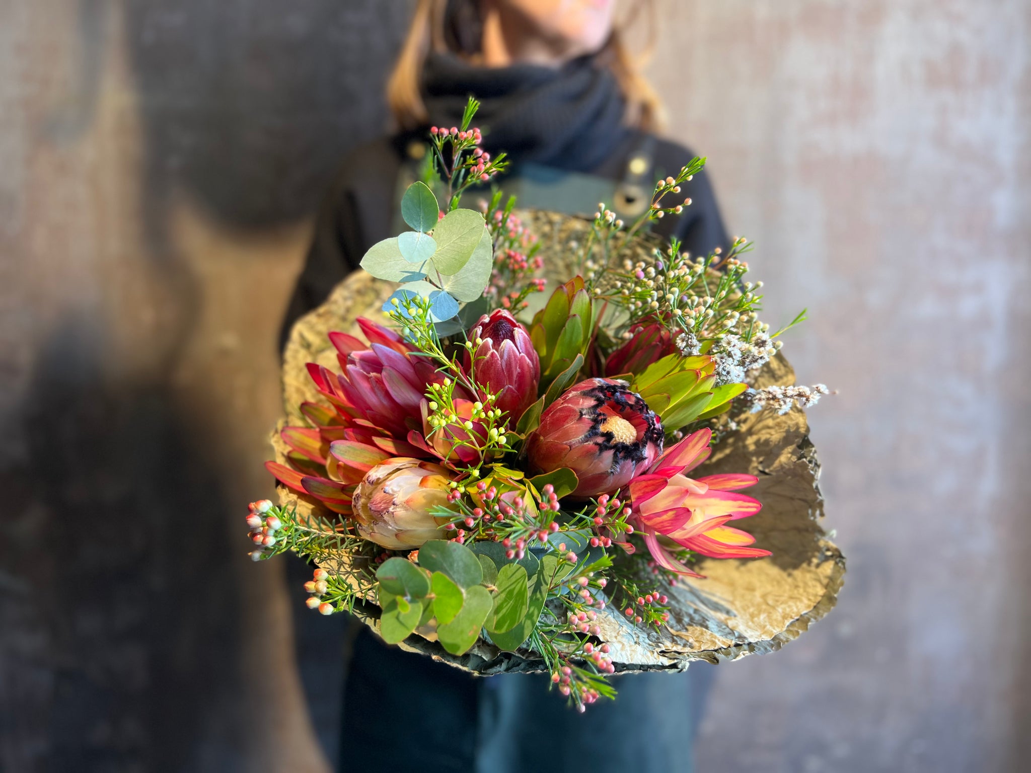 Winter Series - Rustic Native Posy